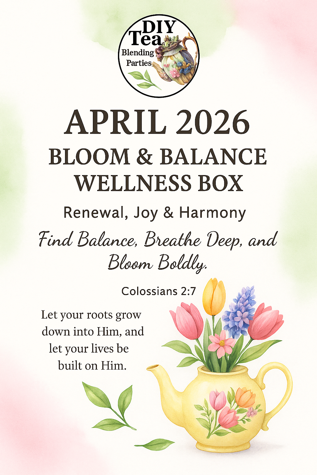 April - Bloom & Balance Wellness Box