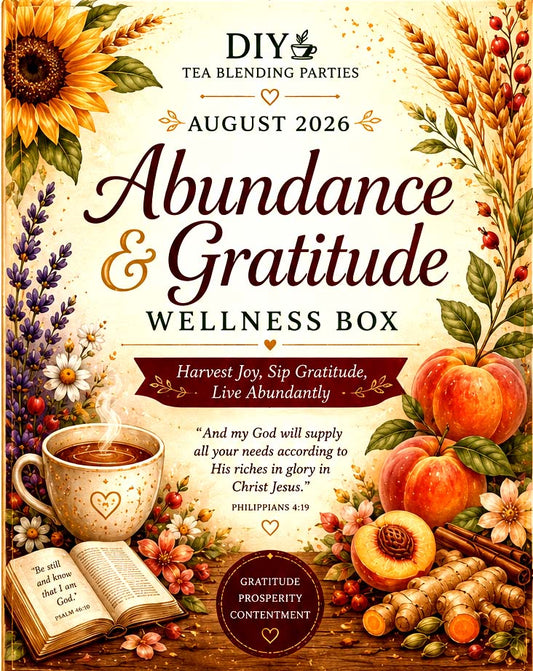 AUGUST – Abundance & Gratitude Wellness Box