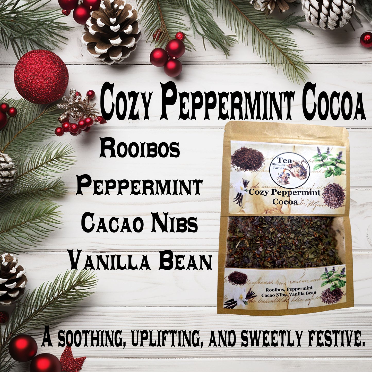 Cozy Peppermint Cocoa Tea