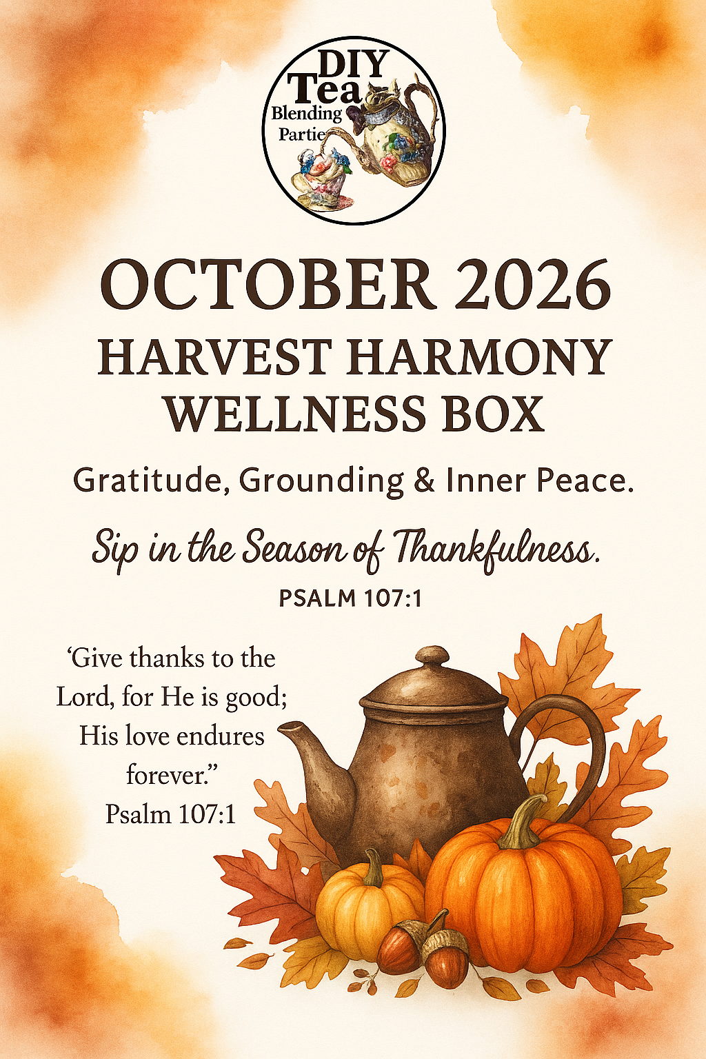 October - Harvest Harmony Wellness Box