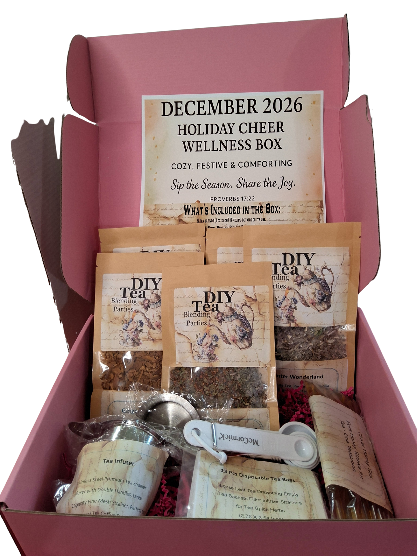 December - Holiday Cheer Wellness Box