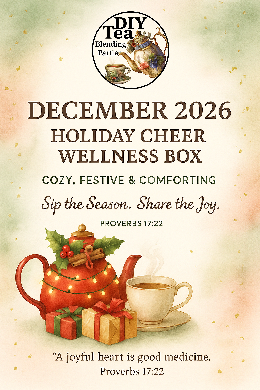December - Holiday Cheer Wellness Box
