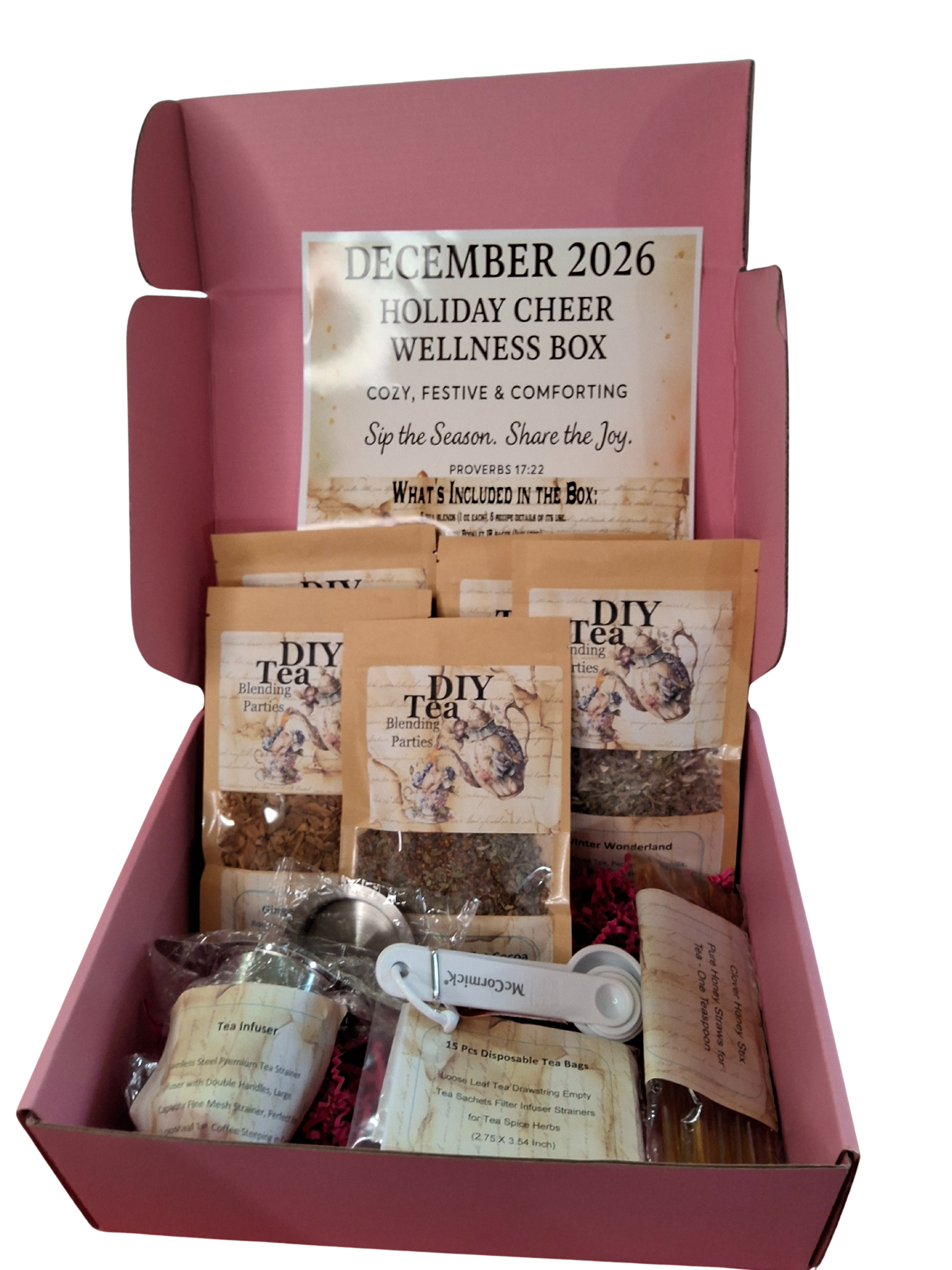 December - Holiday Cheer Wellness Box