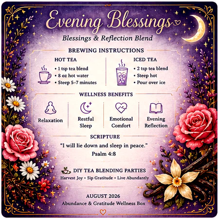 Evening Blessings