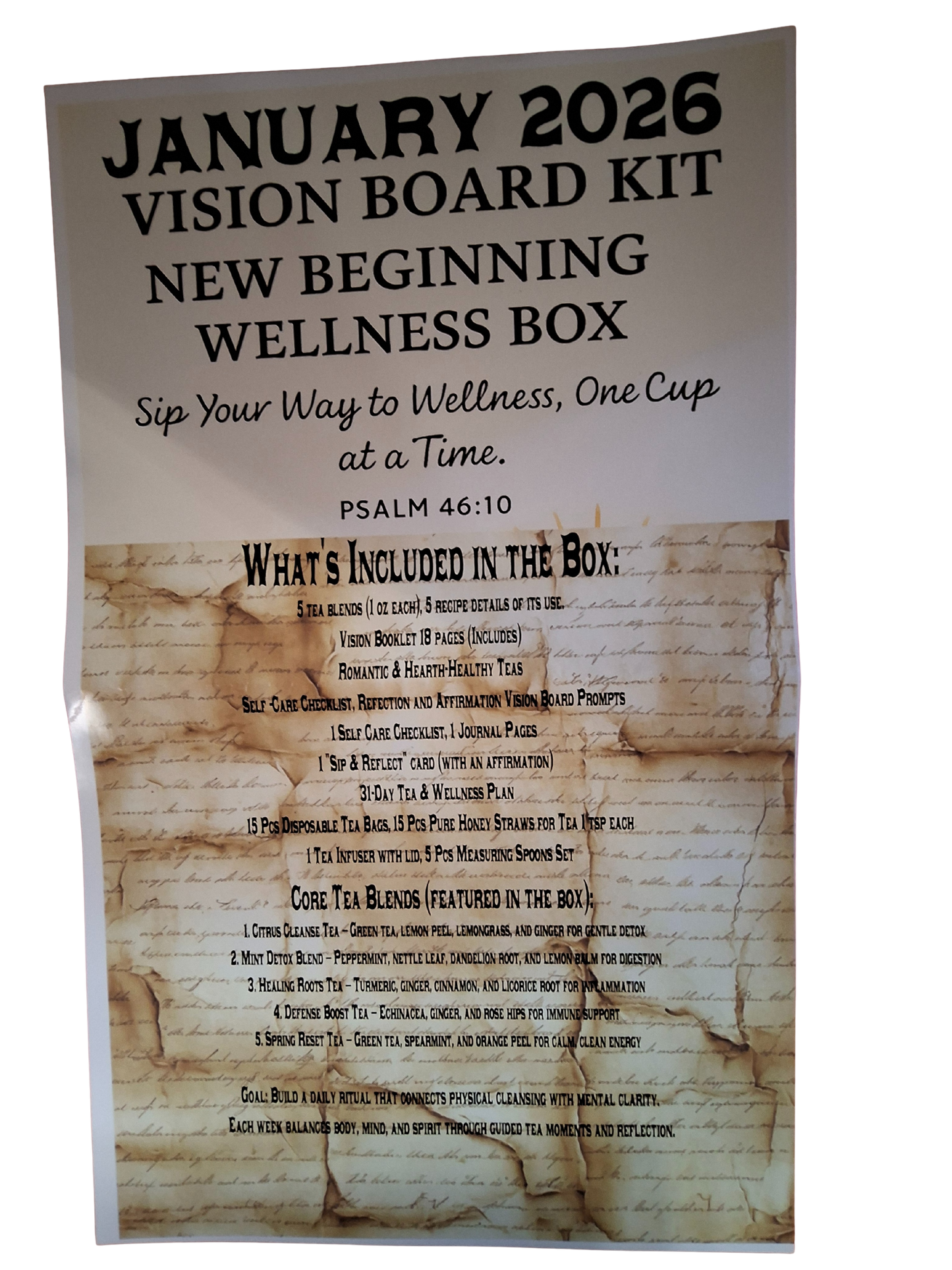 January - New Beginnings Wellness Box
