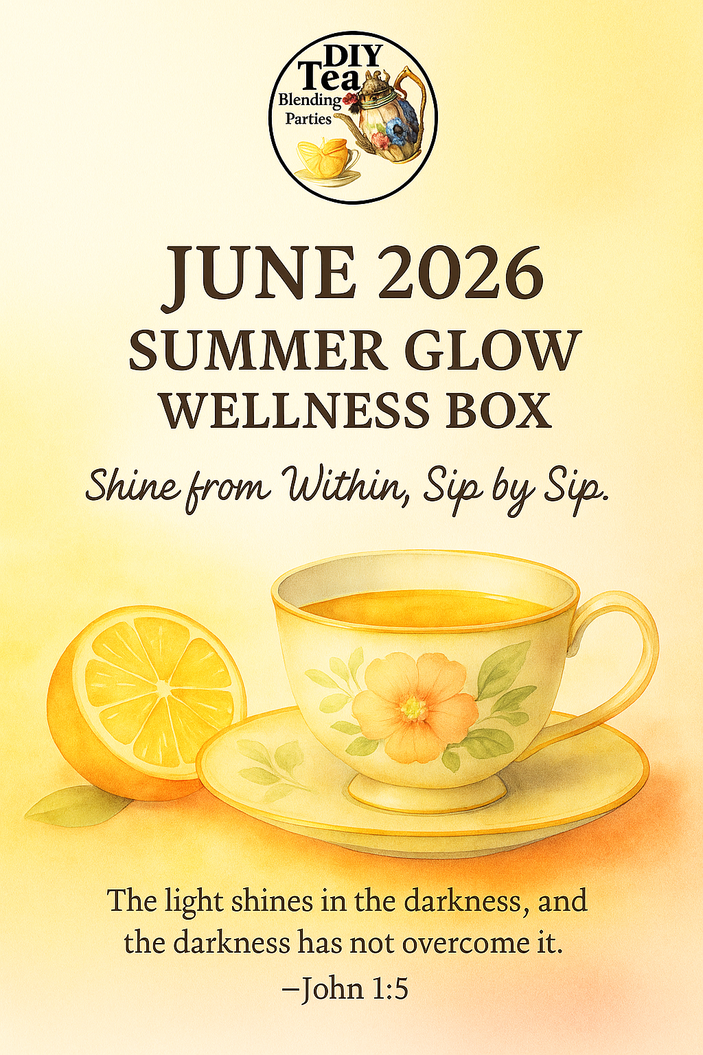 JUNE – Summer Serenity Wellness Box Serenity · Joy · Reflection