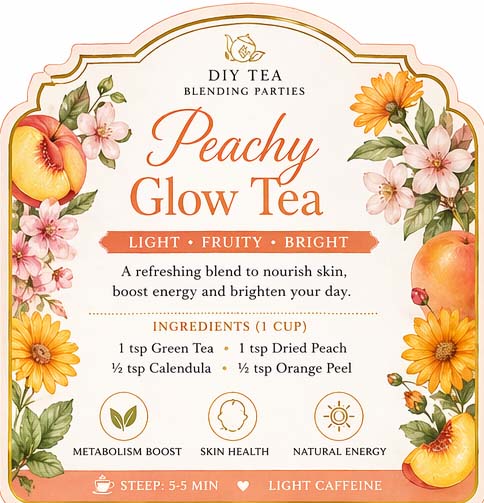 Peachy Glow Tea