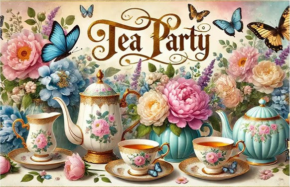 Standard Tea Blending Party.  Blend - Sip - Celebrate. 3:pm to 5:pm Tea Blending Party